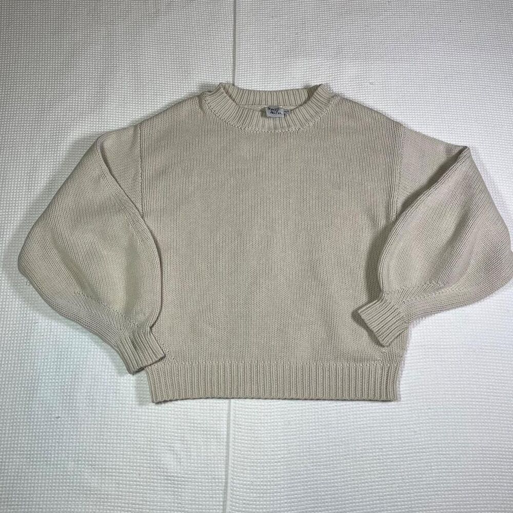 Princess Polly knitted cream sweater in XS/S